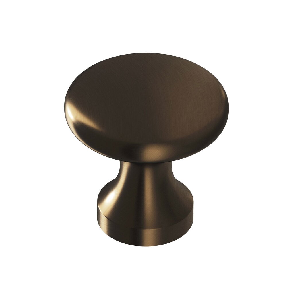 1 1/8" Diameter Knob in Oil Rubbed Bronze