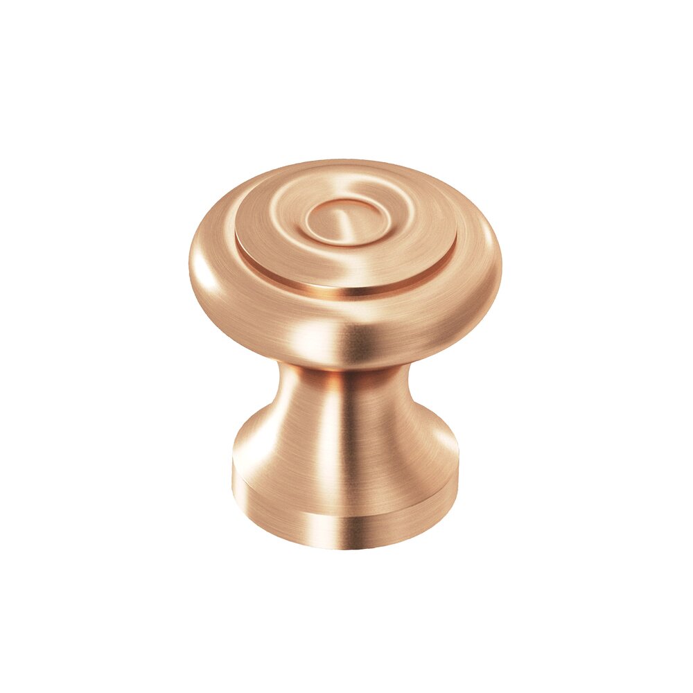 5/8" Diameter Knob In Satin Bronze