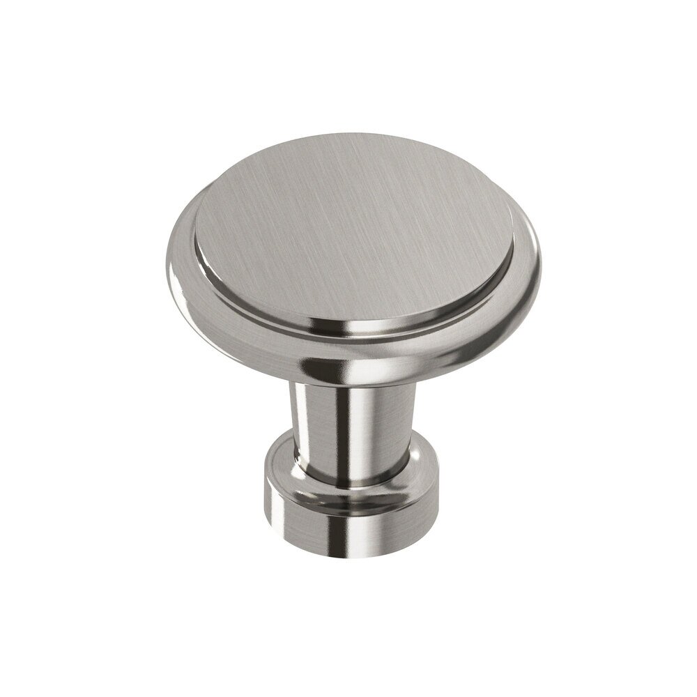 1 1/16" Knob In Nickel Stainless