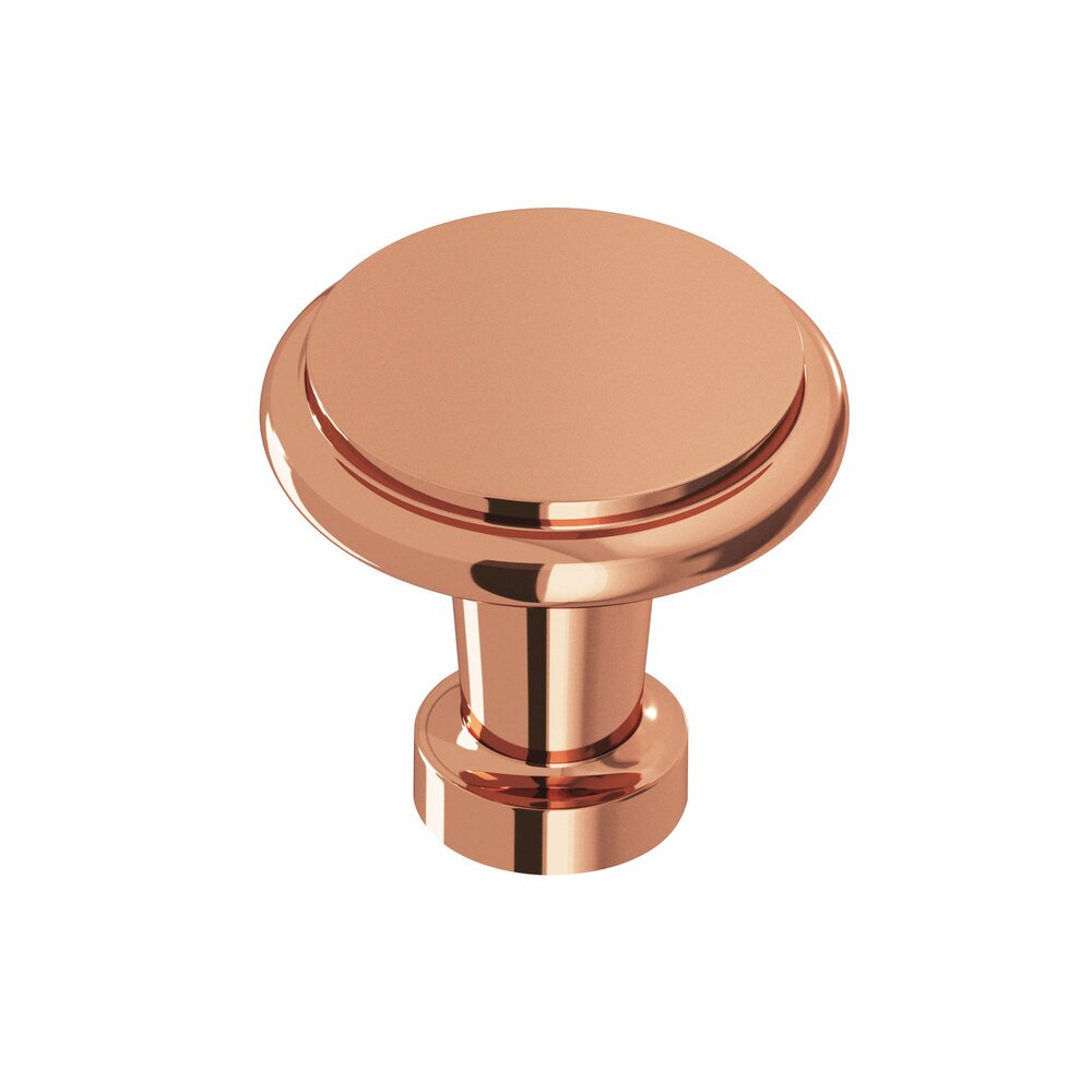 1 1/16" Knob In Polished Copper
