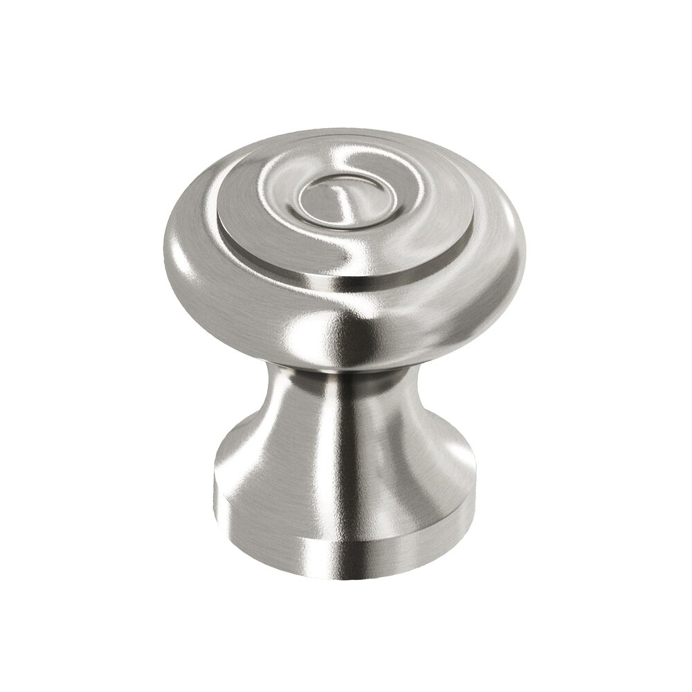 1 1/8" Knob in Nickel Stainless
