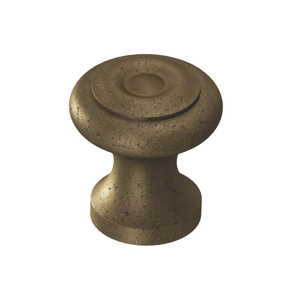 1 1/8" Knob in Distressed Oil Rubbed Bronze
