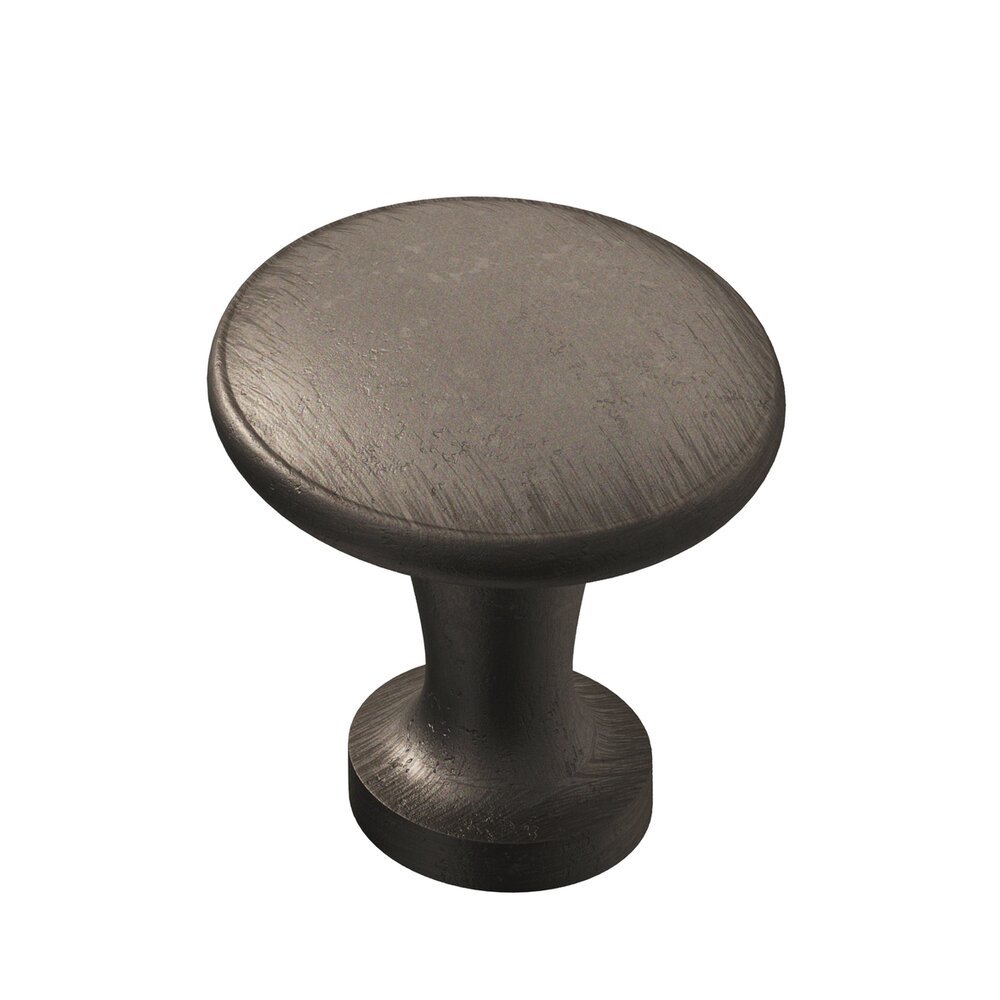 1 3/8" Knob In Distressed Pewter