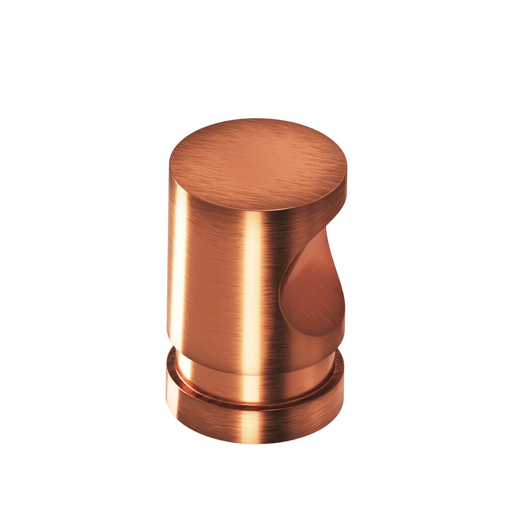 1/2" Knob in Antique Copper