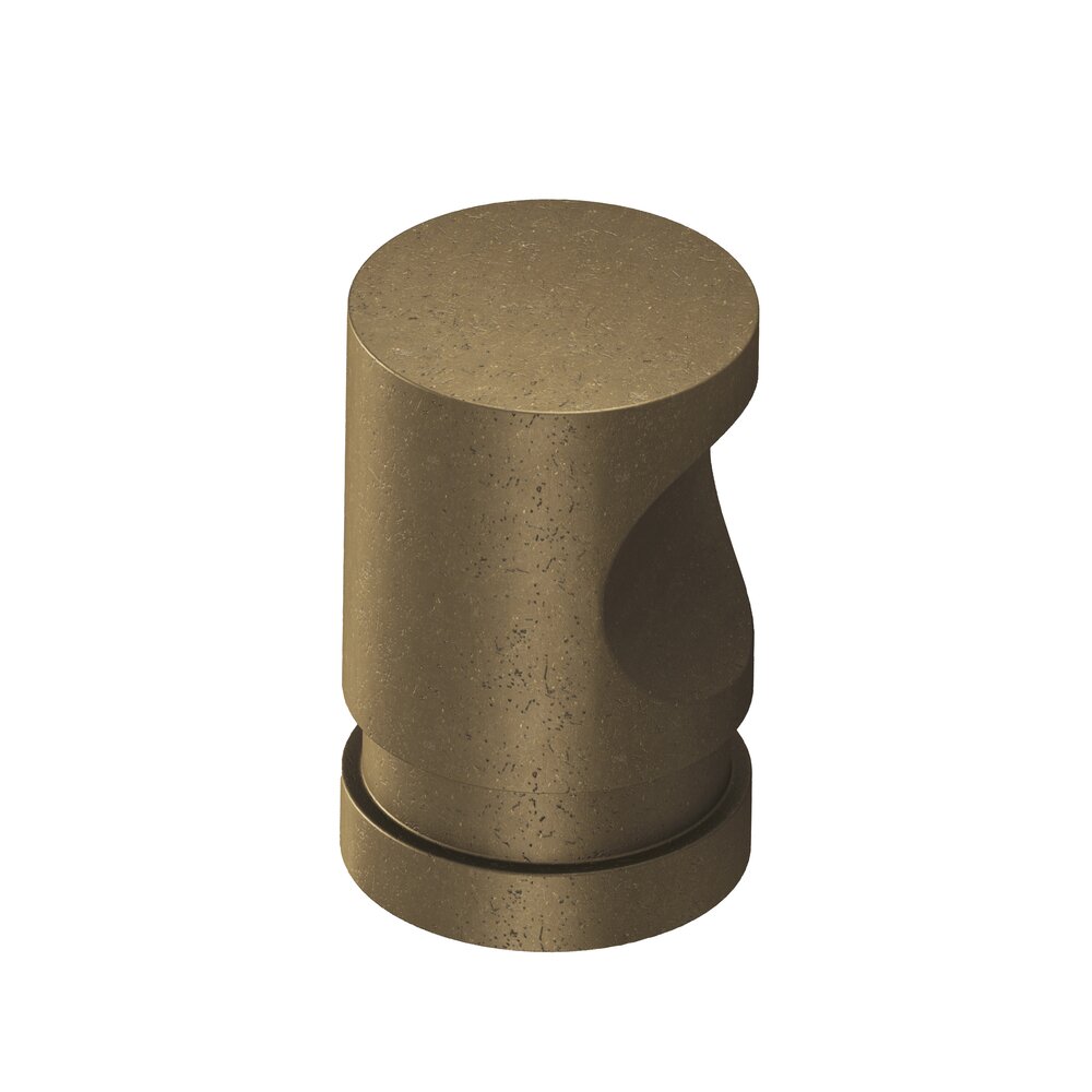 3/4" Diameter Knob In Distressed Oil Rubbed Bronze