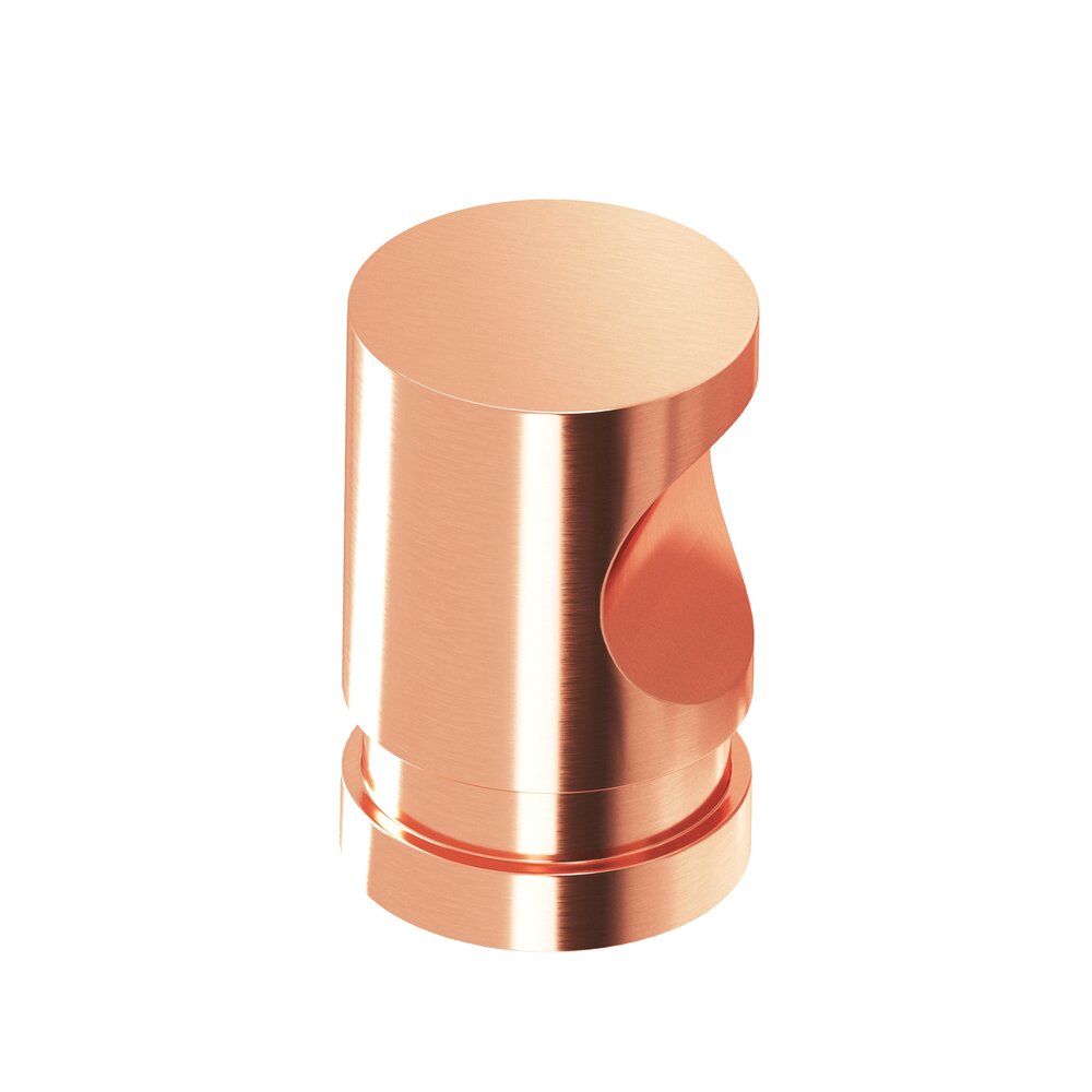 3/4" Diameter Knob In Satin Copper