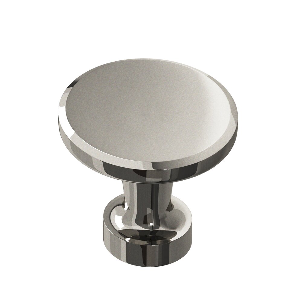 1 3/8" Knob In Nickel Stainless