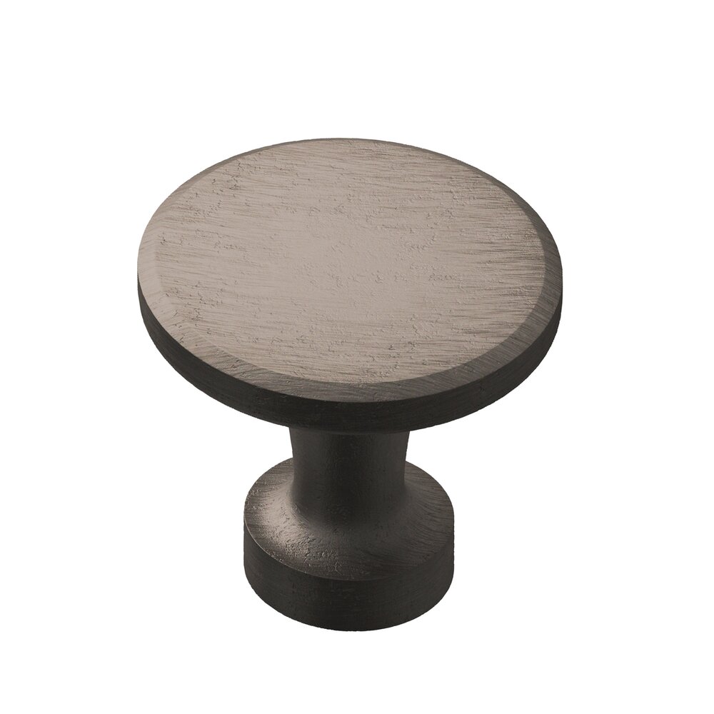 1 3/8" Knob in Distressed Pewter