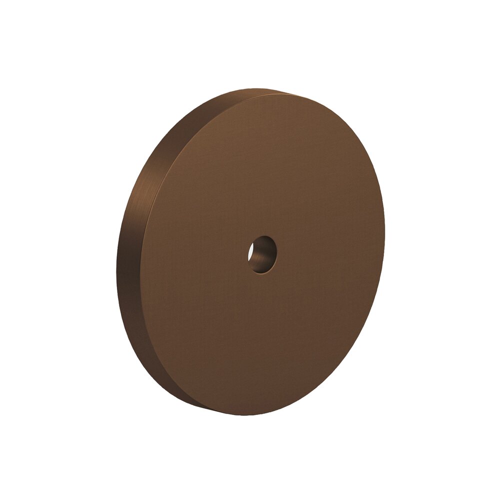 2 1/8" Diameter Backplate In Matte Oil Rubbed Bronze