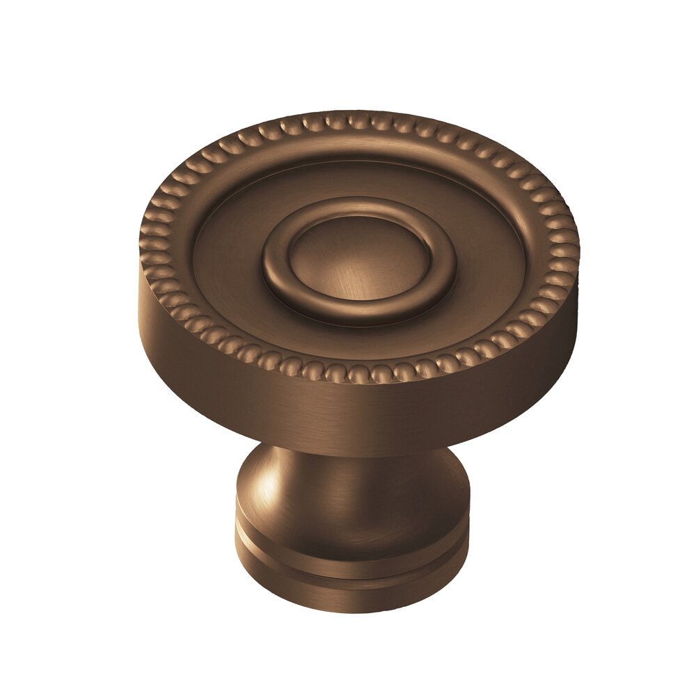 1 1/4" Diameter Knob in Matte Oil Rubbed Bronze