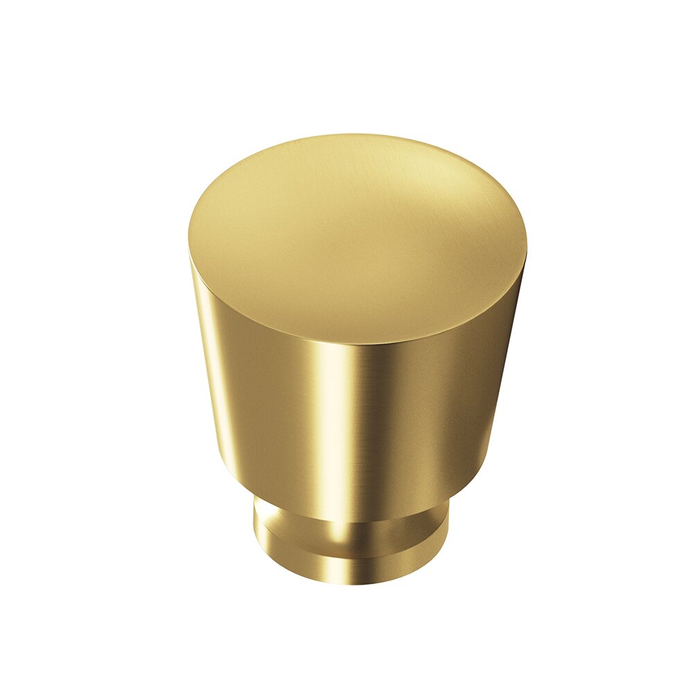 1" Diameter Knob in Satin Brass