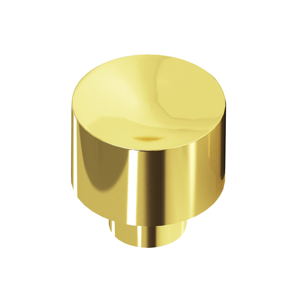 1" Knob In French Gold