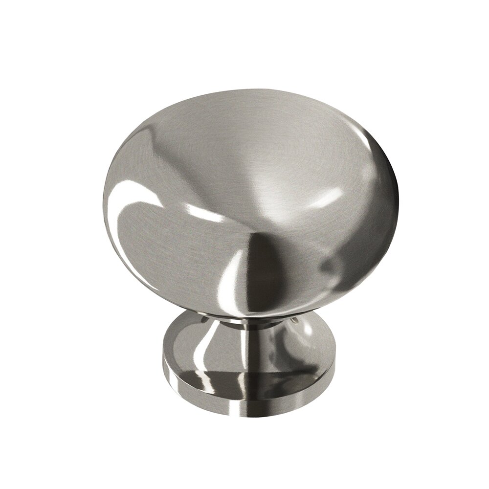 1" Knob In Nickel Stainless
