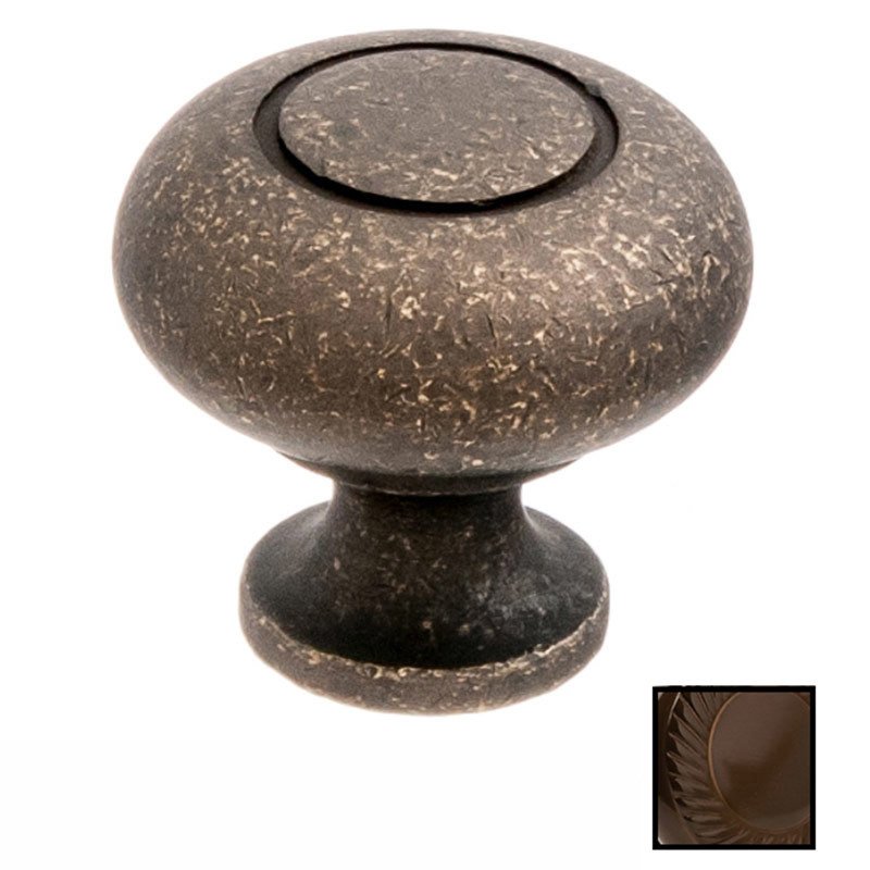 1 1/4" Knob In Oil Rubbed Bronze