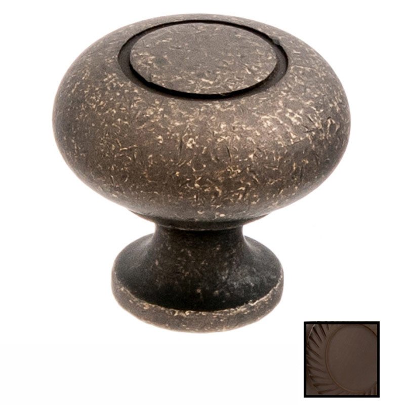 1 1/4" Knob In Matte Oil Rubbed Bronze