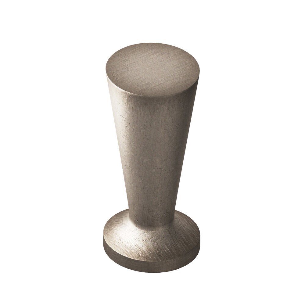 9/16" Knob in Distressed Pewter