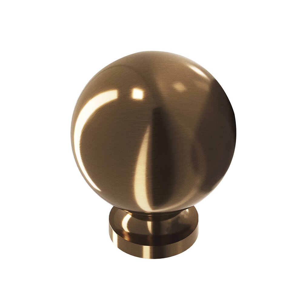1 1/4" Ball Knob in Light Statuary Bronze