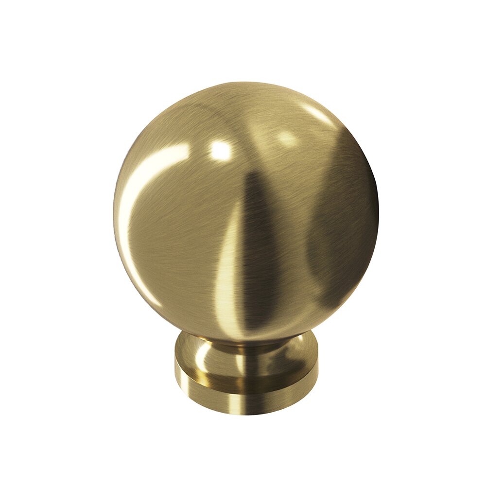 1 1/4" Ball Knob in Antique Brass