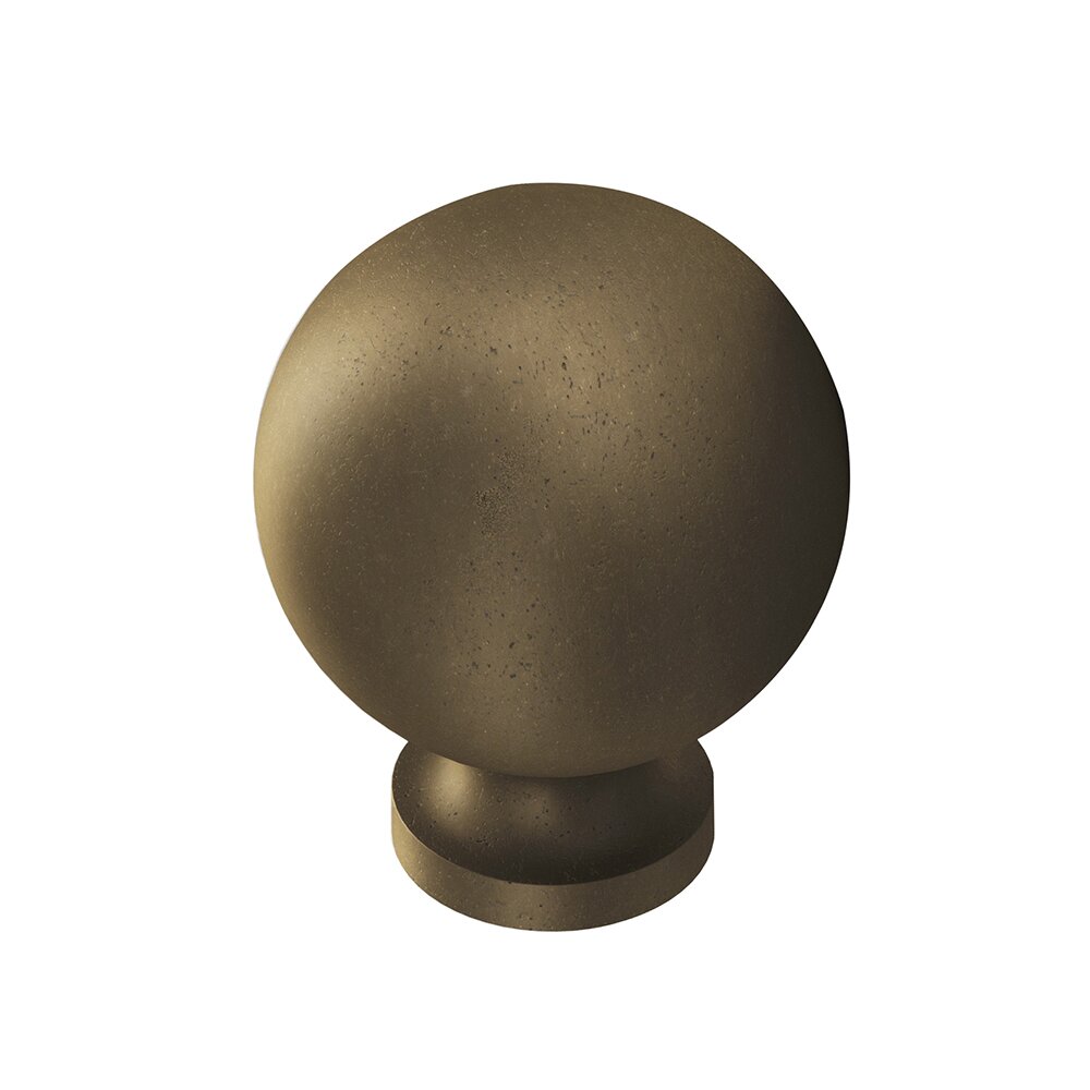 1 1/4" Ball Knob in Distressed Oil Rubbed Bronze