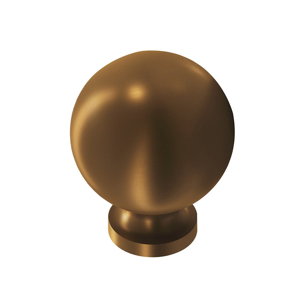 1 1/4" Ball Knob in Matte Light Statuary Bronze