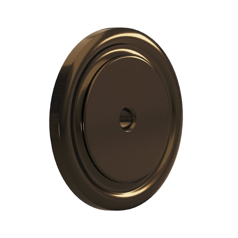 1 3/4" Round Backplate in Oil Rubbed Bronze