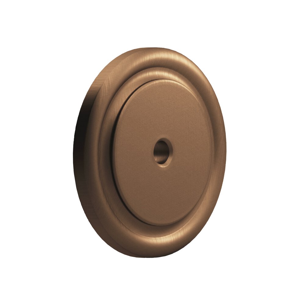 1 1/2" Round Backplate in Matte Oil Rubbed Bronze