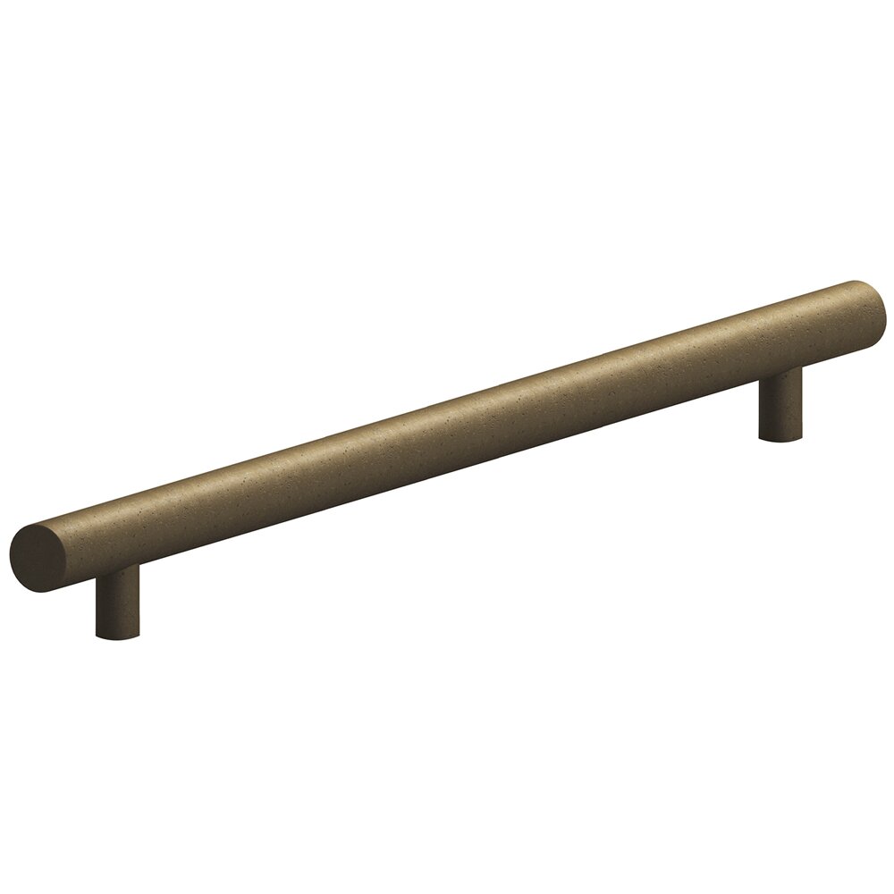 10" Centers Appliance Pull with Bullnose Ends in Distressed Oil Rubbed Bronze