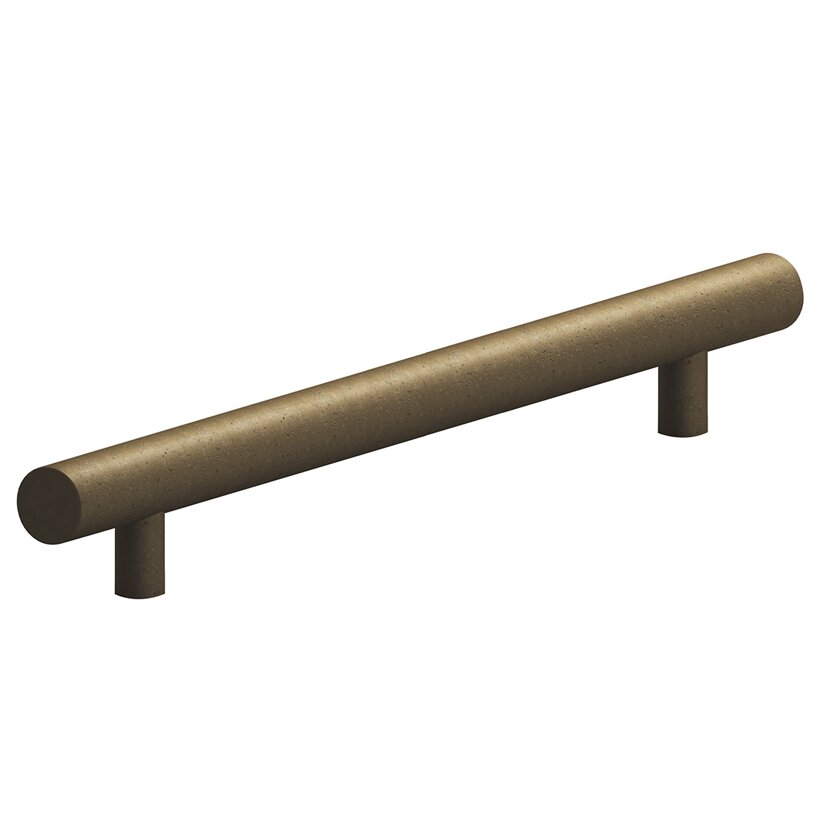 8" Centers Appliance Pull with Bullnose Ends in Distressed Oil Rubbed Bronze