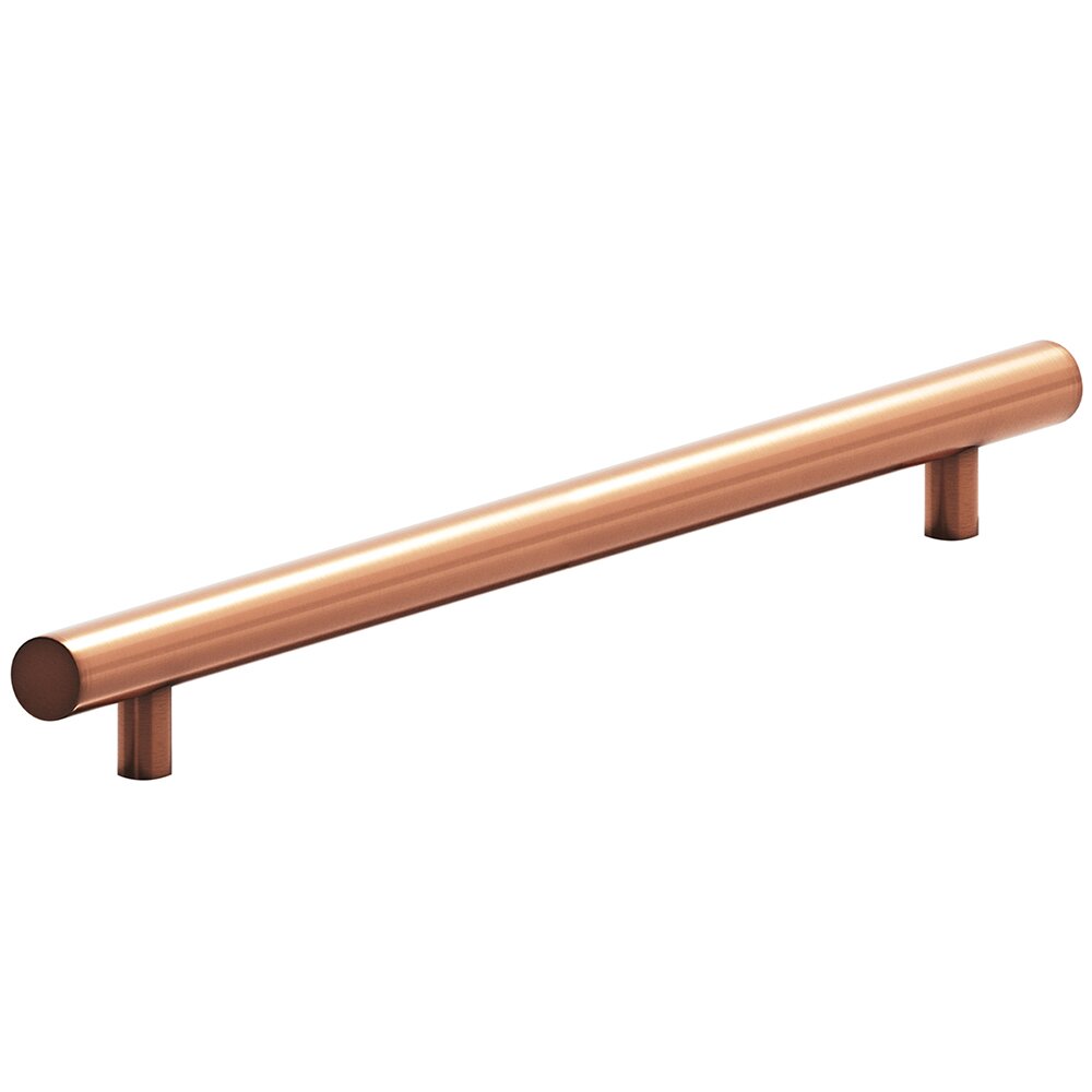 18" Centers European Appliance Bar Pull in Antique Copper