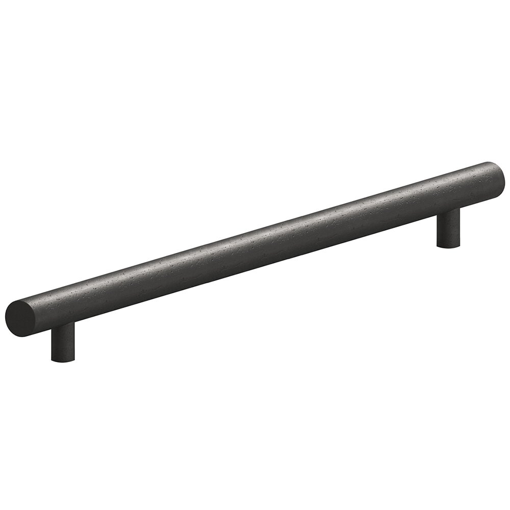 24" Centers European Appliance Bar Pull in Distressed Black