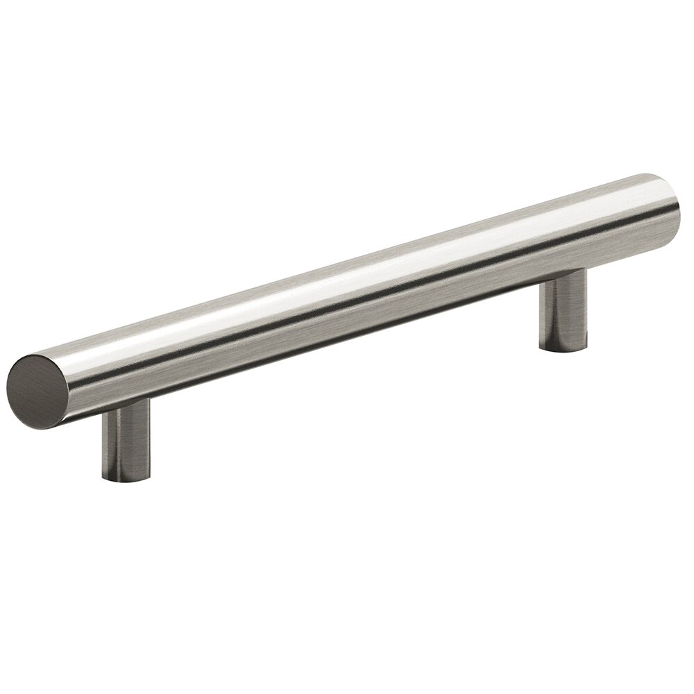6" Centers European Appliance Bar Pull in Nickel Stainless