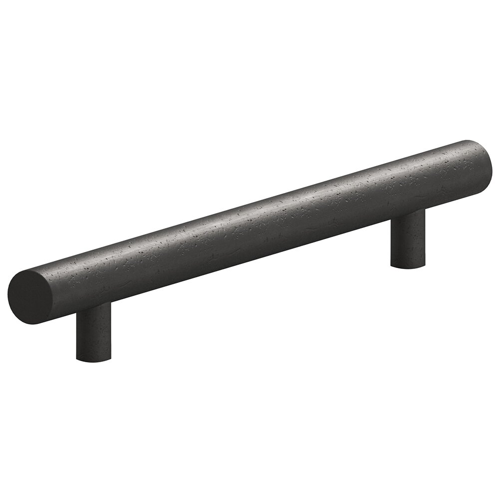6" Centers European Appliance Bar Pull in Distressed Black