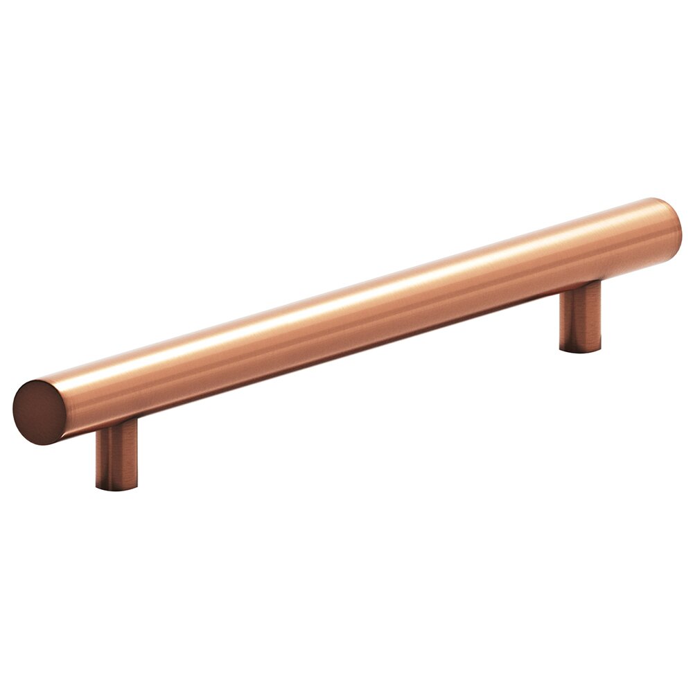 8" Centers European Appliance Bar Pull in Antique Copper