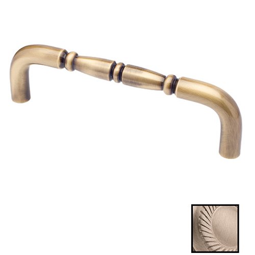 6" Centers Traditional Appliance Pull in Matte Satin Nickel