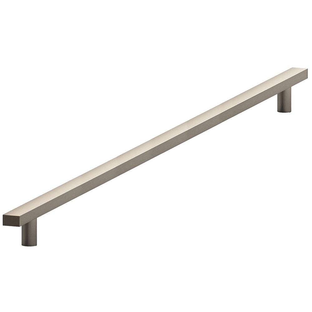 12" Centers Rectangular Appliance Pull in Matte Pewter