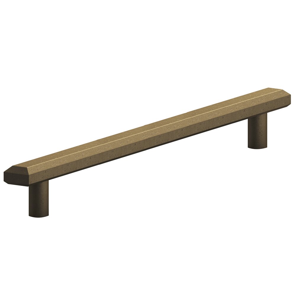 10" Centers Beveled Appliance Pull in Distressed Oil Rubbed Bronze