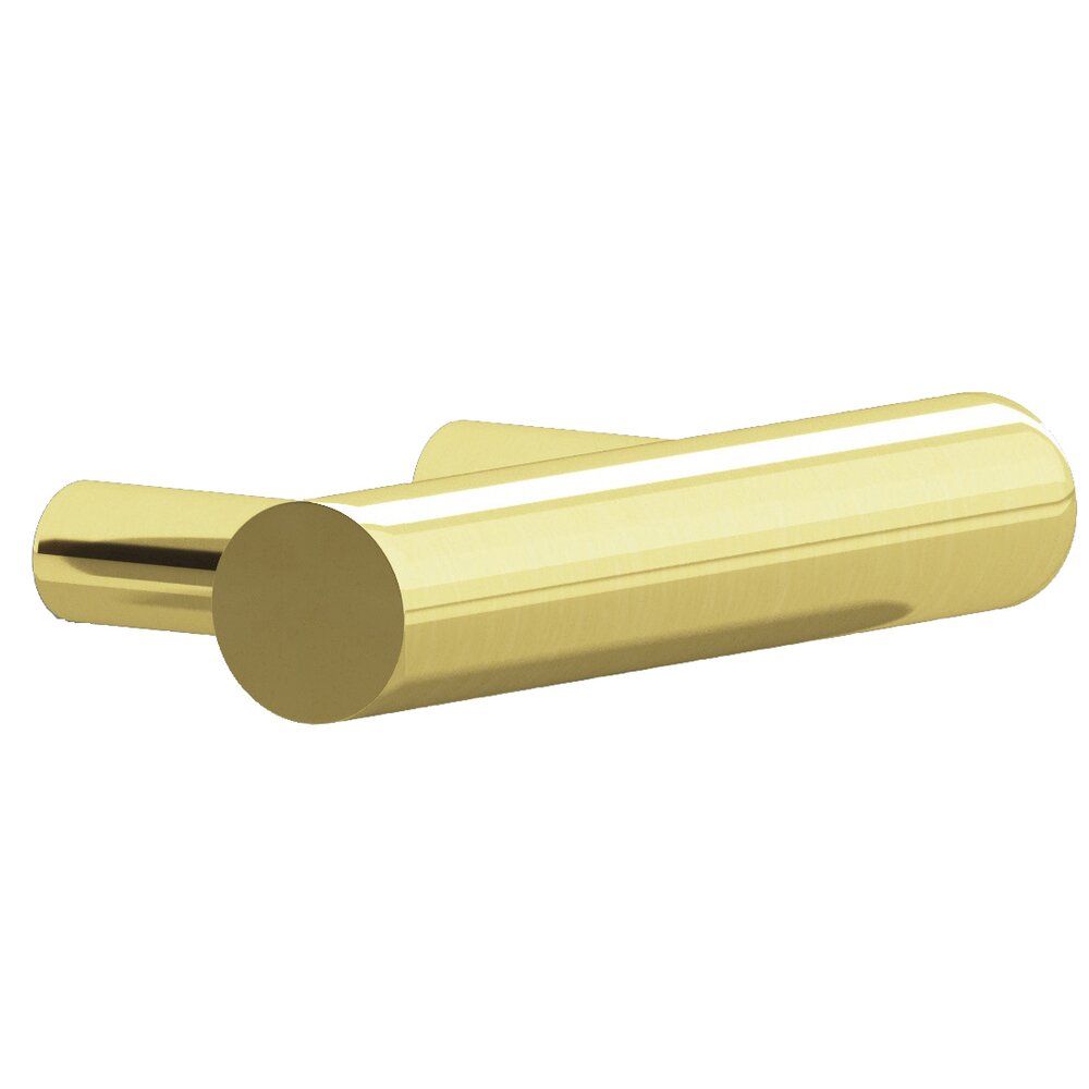 1 1/2" Centers Pull in Polished Brass Unlacquered
