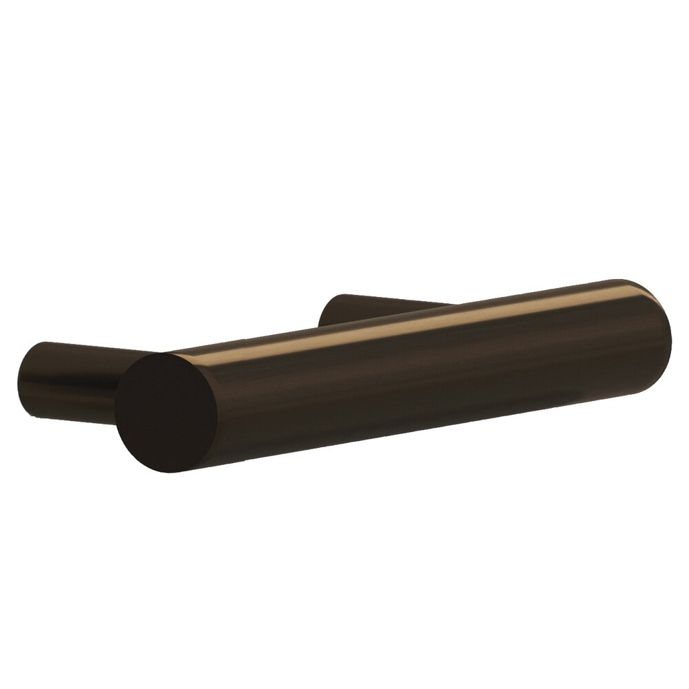 2 1/2" Centers European Bar Pull in Oil Rubbed Bronze