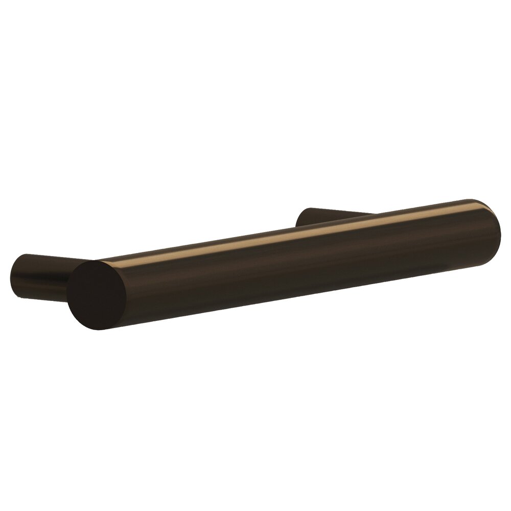 3 1/2" Centers European Bar Pull in Oil Rubbed Bronze