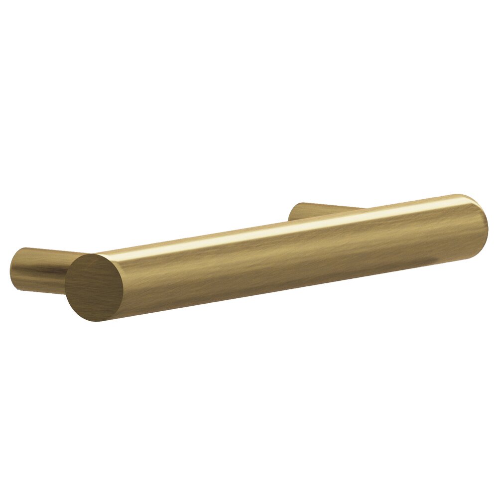 3 1/2" Centers Pull in Antique Brass