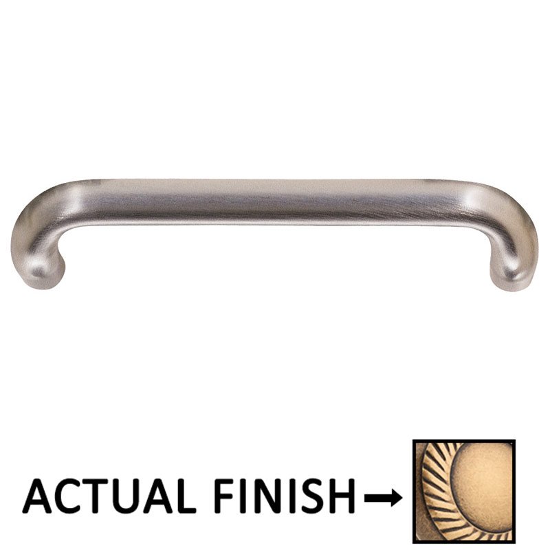 2 3/4" Centers Pull in Antique Brass