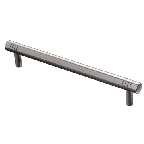 10" Centers Striped Appliance Pull in Nickel Stainless