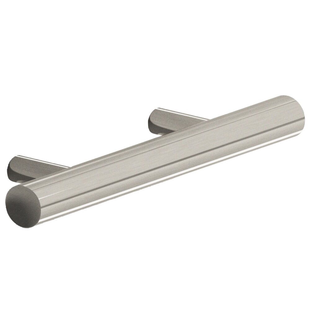 2 1/2" Centers Shank Pull in Nickel Stainless