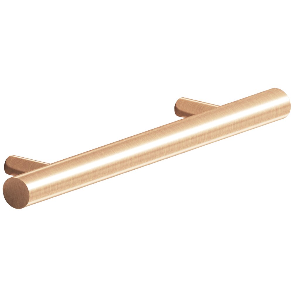 3 1/2" Centers Shank Pull in Satin Bronze