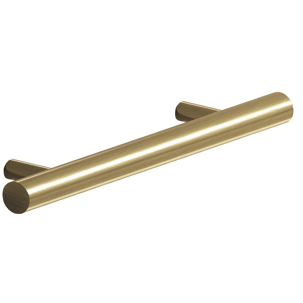 3 1/2" Centers Shank Pull in Antique Brass