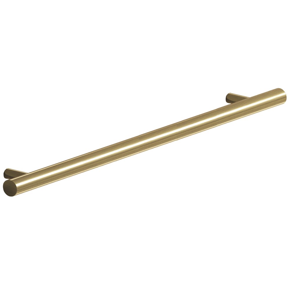 8" Centers Shank Pull in Antique Brass