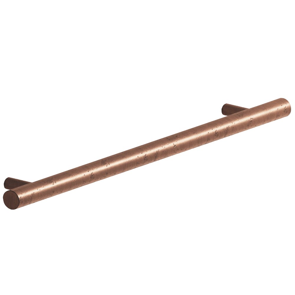 8" Centers Shank Pull in Distressed Antique Copper