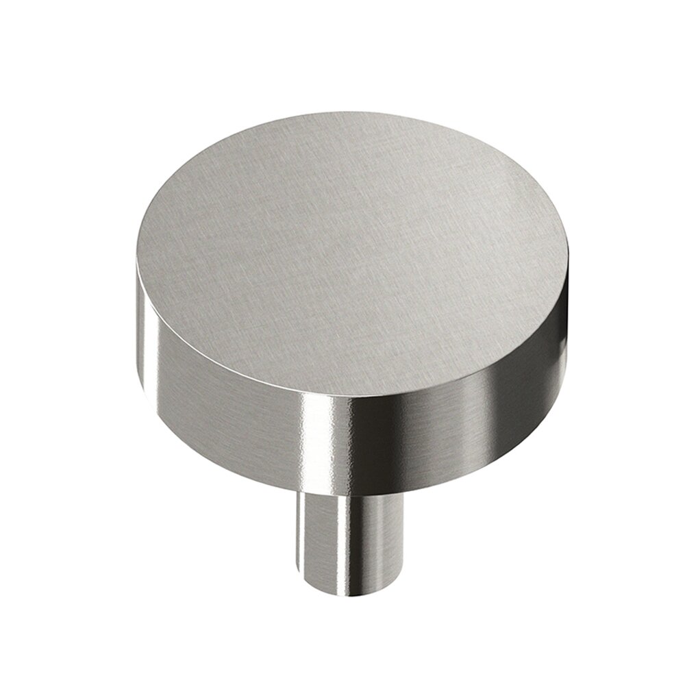 1 1/2" Diameter Round Knob in Nickel Stainless