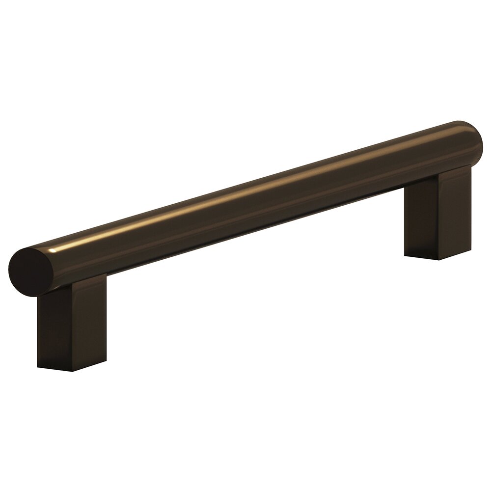 6" Centers Rectangular Post Bar Pull in Oil Rubbed Bronze