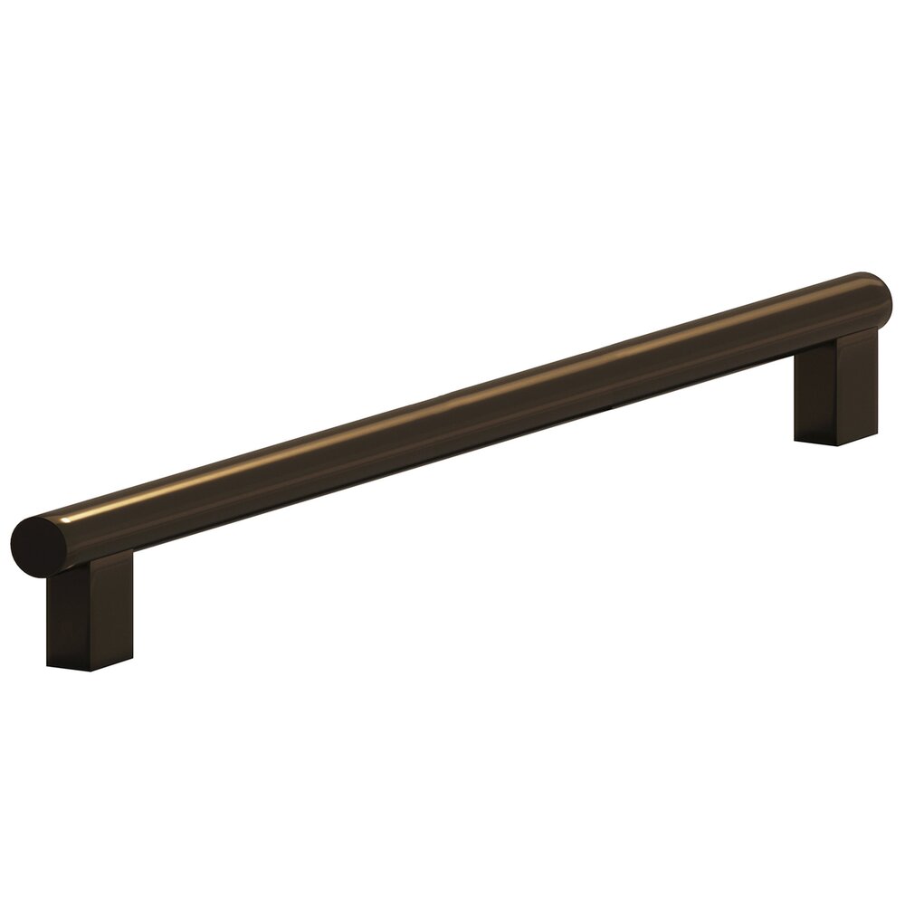 10" Centers Rectangular Post Bar Pull in Oil Rubbed Bronze